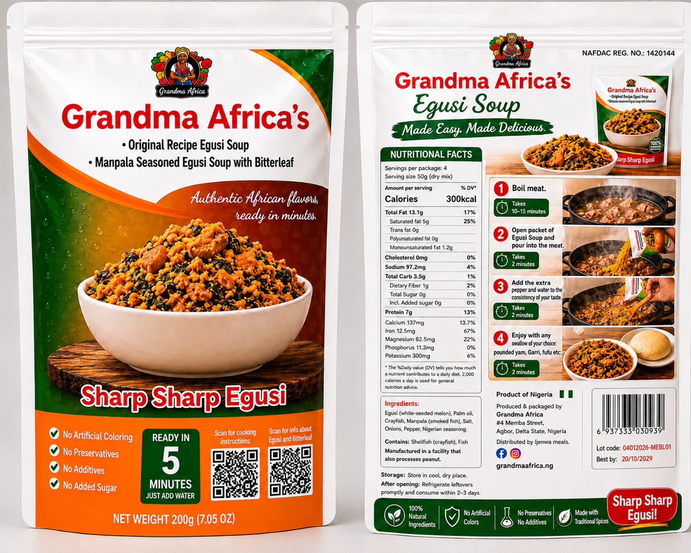 Sharp Sharp Egusi